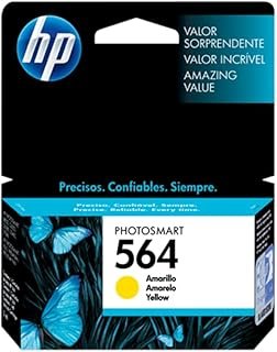 HP 564 Genuine Original High Yield Yellow Ink Printer Cartridge works with HP Photosmart D5400/D7500, B109/B110, C5380, C6...