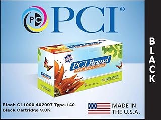 Premium Compatibles Inc. 402097PC Replacement Ink and Toner Cartridge for Ricoh Printers, Black