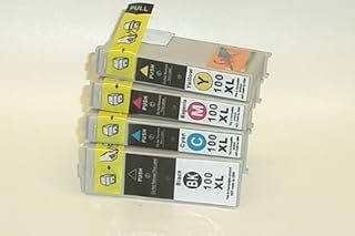 Start – 4 Ink cartridges Compatible with Lexmark 100XL BK C M Y