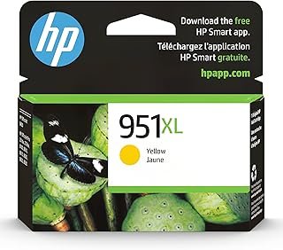 HP 951XL Yellow High Yield Original Ink Cartridge (CN048AN)