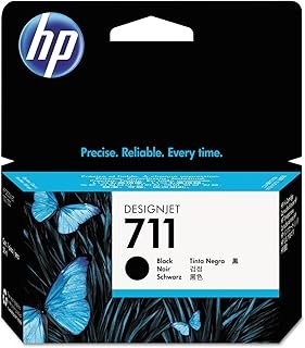 HP HEWCZ129A 711 38-ml Black Ink Cartridge, Black