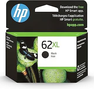 HP 62XL Black High Yield Original Ink Cartridge (C2P05AN)