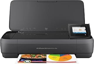 HP OfficeJet 250 Mobile, Bluetooth, Wireless, up to 20PPM, A4 Printer, Portable Small Office/Home Office Color Printer, Bl…