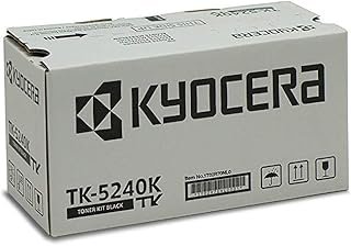 Kyocera TK-5240K Original Toner Cartridge Black, 1T02R70NL0. for ECOSYS M5526cdn, ECOSYS M5526cdw, ECOSYS P5026cdn, ECOSYS…