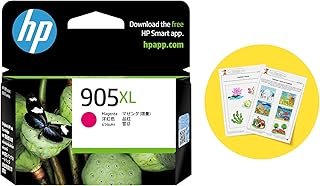 HP 905XL Genuine Original Magenta Ink Printer Cartridge works with HP OfficeJet 6950 All-in-One, HP OfficeJet Pro 6960 Al…