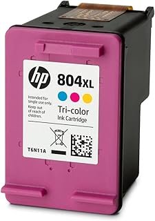 HP 804XL Genuine Original Tri-Color Ink Printer Cartridge works with HP ENVY Photo 6200, HP ENVY Photo 7100, HP ENVY Photo…