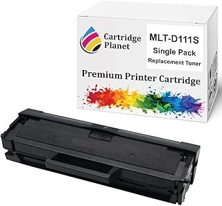 Cartridge Planet Compatible Toner Cartridge for Samsung MLT-D111S MLTD111S SU812A (1,000 Pages) for Samsung SLM2020 SLM202…