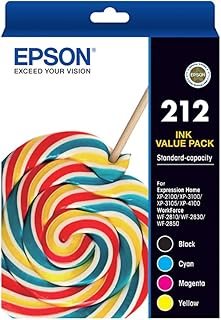 Epson EPC13T02R692 212 Value Pack Ink Cartridge
