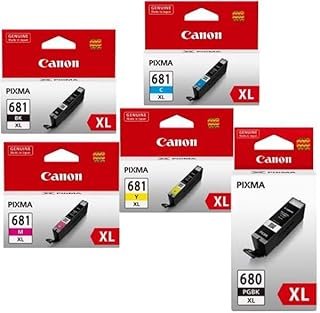 Genuine Canon PGI-680XL+CLI-681XL 5-Ink Value Pack. High Yield