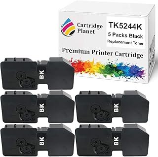 Cartridge Planet 5-Pack Black Non-Genuine Toner Cartridge for Kyocera TK-5244K TK5244K (4,000 Pages) for M5526CDN M5526CDW…