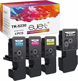 ejet TK-5230K Compatible for Kyocera TK 5230 TK5230 Toner Cartridges for Ecosys M5521CDN M5521CDW P5021CDN P5021CDW£¨Black…