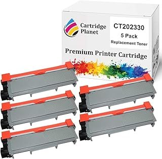 Cartridge Planet 5-Pack High Yield Compatible Toner Cartridge for Fuji Xerox CT202330 (2600 Pages) for Fuji Xerox DocuPrin…