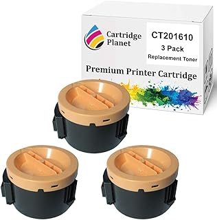 Cartridge Planet 3-Pack High Yield Compatible Toner Cartridge for Fuji Xerox CT201610 (2200 Pages) for Fuji Xerox DocuPrin…