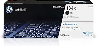 Original HP 134X Black High-Yield Toner Cartridge | Works with HP Laserjet M209 Series,