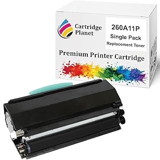 Cartridge Planet Compatible Toner Cartridge for Lexmark E260A11P (3,500 Pages) for Lexmark E260 E260D E260DN E360 E360DN E...