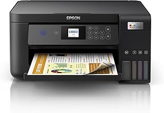 Epson EcoTank ET-2850 A4 Colour Inket Multifunction Printer, Black, Medium, C11CJ63501