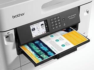Brother MFC-J5740DW 4-in-1 Colour Inkjet Multifunction Printer (2 x 250 Sheets Paper Cassette, Print, Scan, Copy, Fax), Wh…
