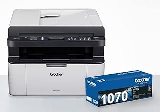 BROTHER MFC-1810 Value Pack Mono Laser Multi-Function Centre, USB 2.0, Compact, A4 Printer, Small Office/Home Printer, Up …