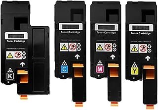Ink Stop 4 Pack Compatible Toner Cartridge for Fuji Xerox CT201591 CT201592 CT201593 CT201594 for Docuprint CP105b CP205 C…