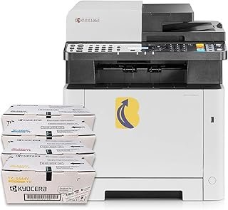 Kyocera ECOSYS MA2100cfx Colour Laser Multifunction Laser Printer + TK-5444 CMYK Toner Bundle