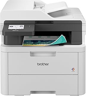 Brother MFC-L3755CDW Colour Laser Multi-Function Centre, Wireless/USB 2.0/ Printer/Scanner/Copier/Fax, 2 Sided Printing