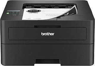 Brother HL-L2460DW Wireless Compact Monochrome Laser Printer with Duplex, Mobile Printing, Black & White Output | Includes…