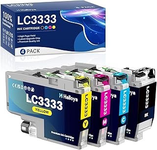 LC3333 Ink Cartridges Compatible for Brother LC 3333 LC-3333 High Yield Replacement Combo Work for DCP-J1100DW MFCJ1300DW ...